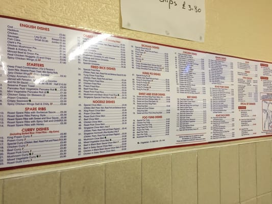 Menu photo 2 Winterbourne Fish Bar Winterbourne, SGC