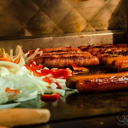 Todoriko grill hot dogs - The best hot dogs in down town LA