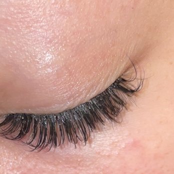 E&K Beauty - This photo speaks for itself. Glued to my lash line, no isolation and look at all that glue!! It took them an hour to remove them - Eyelash Service Near Me - Pasadena, California E&K Beauty - This photo speaks for itself. Glued to my lash line, no isolation and look at all that glue!! It took them an hour to remove them - Eyelash Service Near Me - Pasadena, California