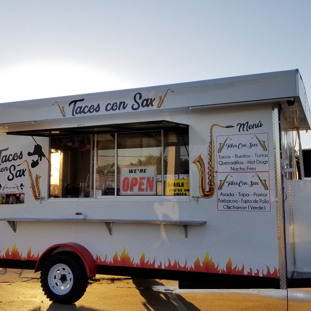 Tacos con Sax - Outside! - Tacos Near Me - Fort Worth, Texas Tacos con Sax - Outside! - Tacos Near Me - Fort Worth, Texas
