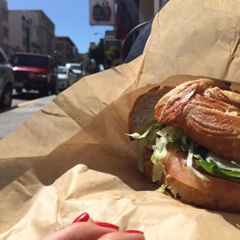 Beanstalk Cafe - Cragel turkey sandwich - Coffee & Tea Near Me - San Francisco, California Beanstalk Cafe - Cragel turkey sandwich - Coffee & Tea Near Me - San Francisco, California