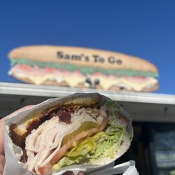 Sam's To Go - Isla Vista - Glutne free Sammich