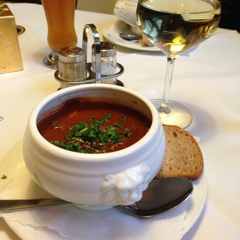 Franziskaner Stuberl - Goulash was great!!! - German Near Me - Füssen, BY Franziskaner Stuberl - Goulash was great!!! - German Near Me - Füssen, BY