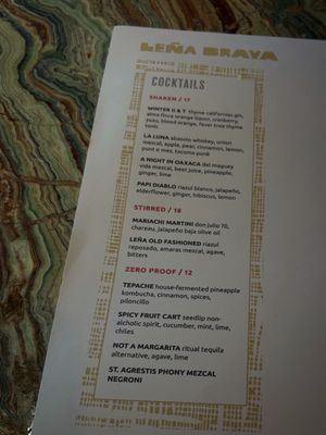 Menu photo 6 Leña Brava Chicago, IL