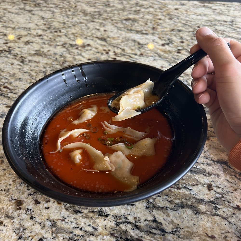 Dating Yummy - Wontons Red Chili Soup - Chinese Near Me - Aurora, Colorado Dating Yummy - Wontons Red Chili Soup - Chinese Near Me - Aurora, Colorado