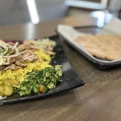 Jerusalem Bakery & Grill - Chicken Shawarma Plate- very good