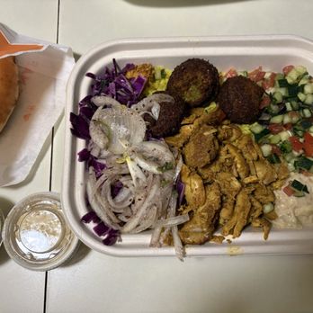 Naf Naf Grill - Platter - Middle Eastern Near Me - Knoxville, Tennessee