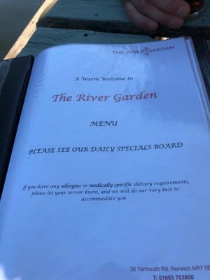 Menu photo 5 The Rivergarden Norwich, NFK Menu photo 5 The Rivergarden Norwich, NFK