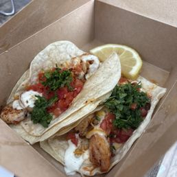 Shrimp Taco Plate Shrimp Taco Plate