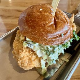 Nashville Hot Chicken Sandwich Nashville Hot Chicken Sandwich
