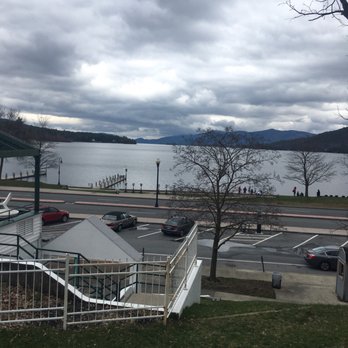 Fort William Henry - View from the pool - Hotels Near Me - Lake George, New York