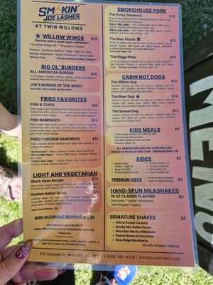 Menu photo 1 Smokin' Joe Lasher Mars Hill, NC Menu photo 1 Smokin' Joe Lasher Mars Hill, NC