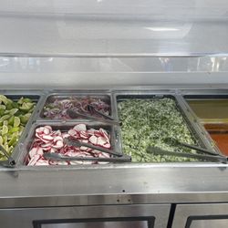 Taqueria Los Gueros #3 - Salsa bar.