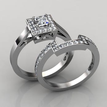 Diamonds by Verage - Available in 0.50 ct princess cut up to 2.00 ct princess cut, all the other surrounding halo are VS2 -SI2 FG colours - Jewelry Near Me - Red Deer, Alberta Diamonds by Verage - Available in 0.50 ct princess cut up to 2.00 ct princess cut, all the other surrounding halo are VS2 -SI2 FG colours - Jewelry Near Me - Red Deer, Alberta