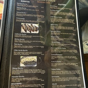 Bordertown Mexican Grill - Menu - Mexican Near Me - Bellingham, Washington