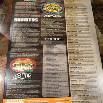Los Agaves - Menu - Mexican Near Me - Royal Palm Beach, Florida