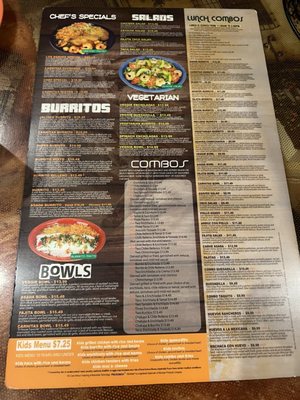 Menu photo 3 Los Agaves Royal Palm Beach, FL
