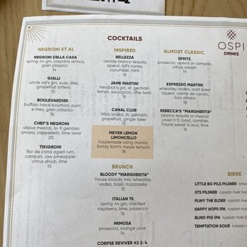 Ospi Venice - Italian Near Me - Venice, California Ospi Venice - Italian Near Me - Venice, California