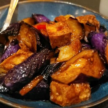 Panda Inn - Spicy Tofu & Eggplant- GET IT! - Chinese Near Me - Pasadena, California