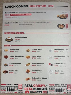 Menu photo 4 bb.q Chicken DT Riverside Riverside, CA