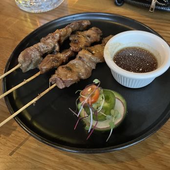 Di Fiora - Pork skewers - Asian Fusion Near Me - Seattle, Washington Di Fiora - Pork skewers - Asian Fusion Near Me - Seattle, Washington