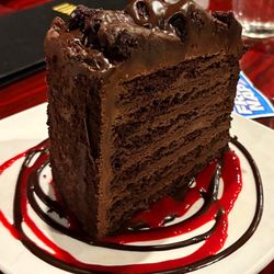 Kelly's Steak and Seafood - 6 Layer Dark Chocolate Cake