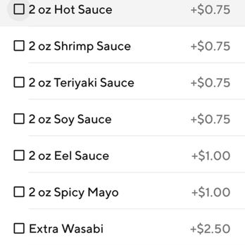 Sakura Place Japanese Restaurant - Misleading menu placing ginger under sauces - Japanese Near Me - Savannah, Georgia Sakura Place Japanese Restaurant - Misleading menu placing ginger under sauces - Japanese Near Me - Savannah, Georgia