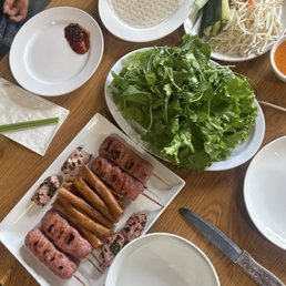 Nem Nuong Summer Rolls (for 2)