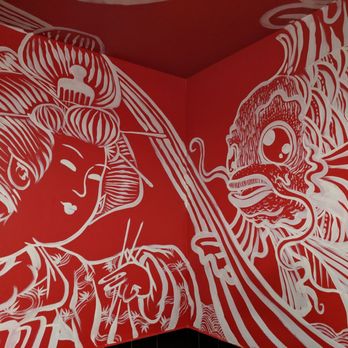 Ramen Tatsu-Ya - Washroom Art - Ramen Near Me - Austin, Texas