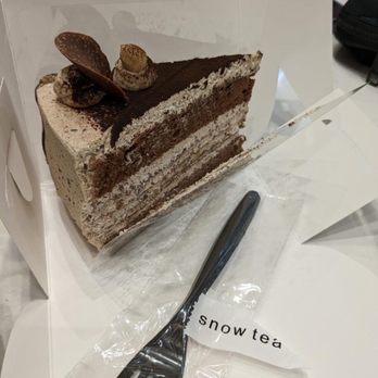 Snow Tea - Chocolate Hazelnut Cake - Bubble Tea Near Me - Scarborough, Ontario