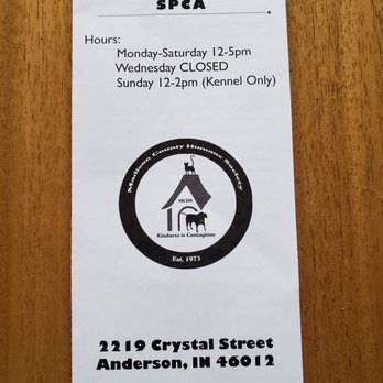 Madison County SPCA Humane Society - Front page of their brochure - Animal Shelters Near Me - Anderson, Indiana Madison County SPCA Humane Society - Front page of their brochure - Animal Shelters Near Me - Anderson, Indiana