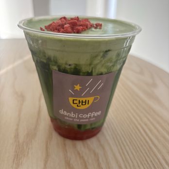 Danbi Coffee - Strawberry Matcha Rain - Coffee & Tea Near Me - Pasadena, California Danbi Coffee - Strawberry Matcha Rain - Coffee & Tea Near Me - Pasadena, California