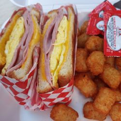 The Cali Food Truck II - Breakfast  sandwich