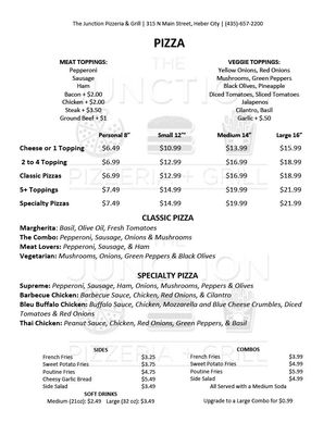 Menu photo 4 The Junction Heber City, UT Menu photo 4 The Junction Heber City, UT
