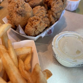 Habit Burger & Grill - 10 piece chicken bites and fries - Salad Near Me - University Place, Washington Habit Burger & Grill - 10 piece chicken bites and fries - Salad Near Me - University Place, Washington