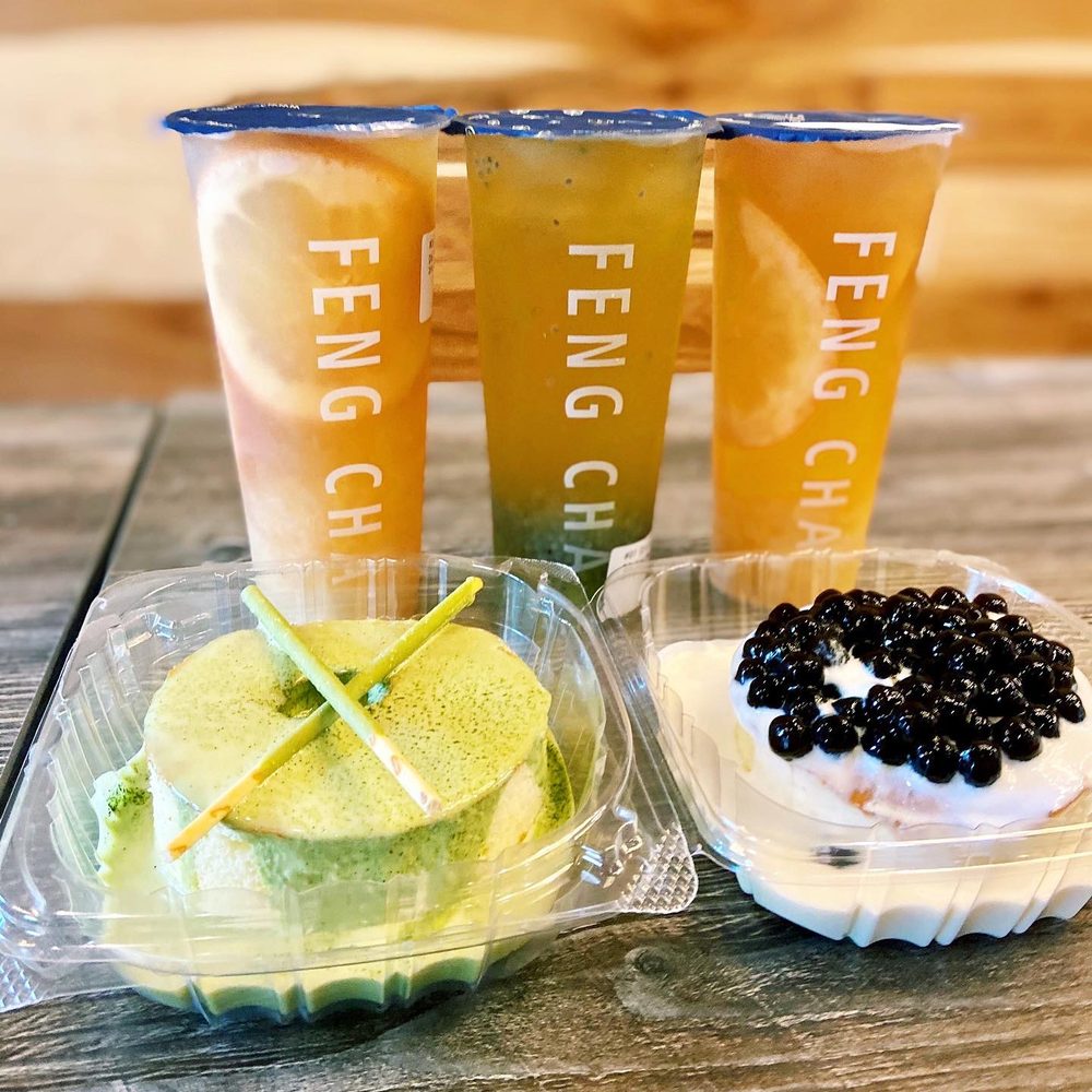 Feng Cha - Milpitas - Grapefruit boba, Kiwi boba, matcha milk foam cake, sea salt milk foam boba cake - Desserts Near Me - Milpitas, California Feng Cha - Milpitas - Grapefruit boba, Kiwi boba, matcha milk foam cake, sea salt milk foam boba cake - Desserts Near Me - Milpitas, California