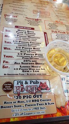Menu photo 7 28th St. Pit & Pub Ocean City, MD