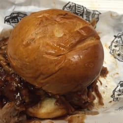 Championship Pork Butt sandwich