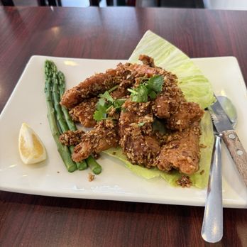 The Old Siam Thai Restaurant - My crispy garlic shrimp - Thai Near Me - San Francisco, California The Old Siam Thai Restaurant - My crispy garlic shrimp - Thai Near Me - San Francisco, California