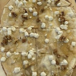 Rebstock Garden - Goat cheese flammkuchen