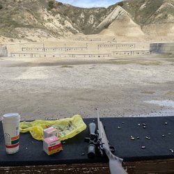 Angeles Shooting Ranges - Pistol and rim fire range steels go out to 100 yards. Great off hand practice.