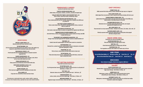 Menu photo 8 Fat Bottom Brewing Nashville, TN Menu photo 8 Fat Bottom Brewing Nashville, TN