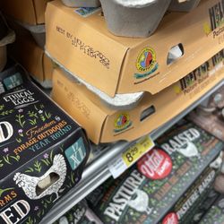 Haggen Food & Pharmacy - Eggs 8 days  past the "best buy" date...pretty standard for Haggen-