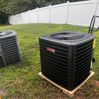 Clean Air - Old unit in the back - Heating & Air Conditioning/HVAC Near Me