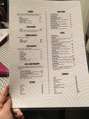 Menu photo 1 Samurai Ramen Barcelona, B Menu photo 1 Samurai Ramen Barcelona, B