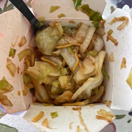 The "chow mien" I ordered. The "chow mien" I ordered.
