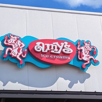 Amy's Ice Creams - Exterior sign on the building - Ice Cream & Frozen Yogurt Near Me - Austin, Texas Amy's Ice Creams - Exterior sign on the building - Ice Cream & Frozen Yogurt Near Me - Austin, Texas