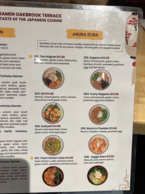 Menu photo 3 Ton-Ichi Ramen Oakbrook Terrace, IL