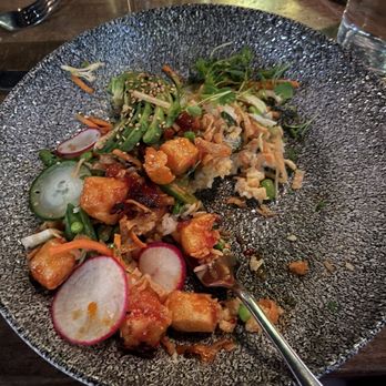 JOEY Bellevue - crispy tofu bowl - New American Near Me - Bellevue, Washington