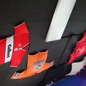 GB Fish & Chips - Lots of Soccer Jerseys on the ceiling of GB Fish and Chips ~ Aug 3rd 2009 - British Near Me - Denver, Colorado GB Fish & Chips - Lots of Soccer Jerseys on the ceiling of GB Fish and Chips ~ Aug 3rd 2009 - British Near Me - Denver, Colorado